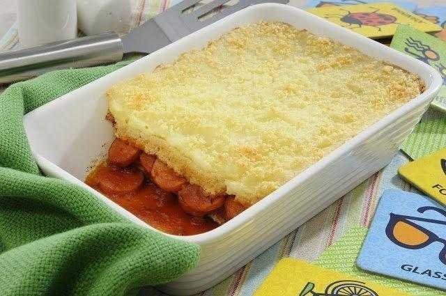 Cachorro quente de forno fácil