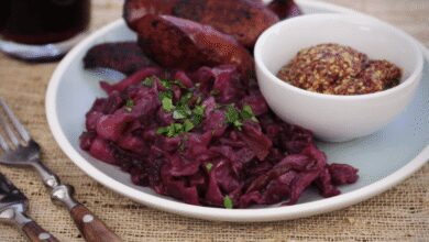 Repolho Roxo à Moda Alemã⠀⠀