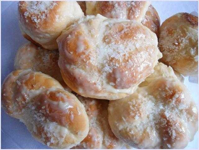 Rosca de leite condensado com coco