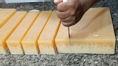 Sabão caseiro em barra com super desengordurante