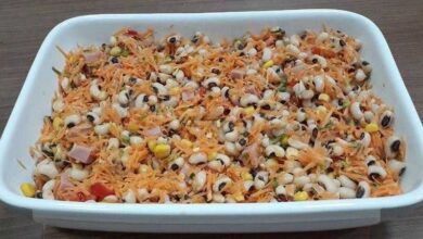 Salada de Feijão Fradinho | Bau das DICAS