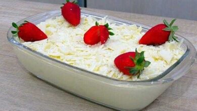 Sobremesa Moça Cremosa Na Travessa Fácil