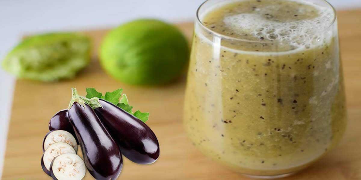 Suco de berinjela com limão: diminui o excesso de colesterol e triglicerídeos do organismo