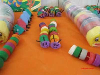 Atividades com reciclagem para educação infantil