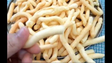 Biscoitos crocantes de tapioca – Pronto em 5 minutos