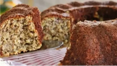 Bolo de Banana e Aveia sem açúcar e sem farinha