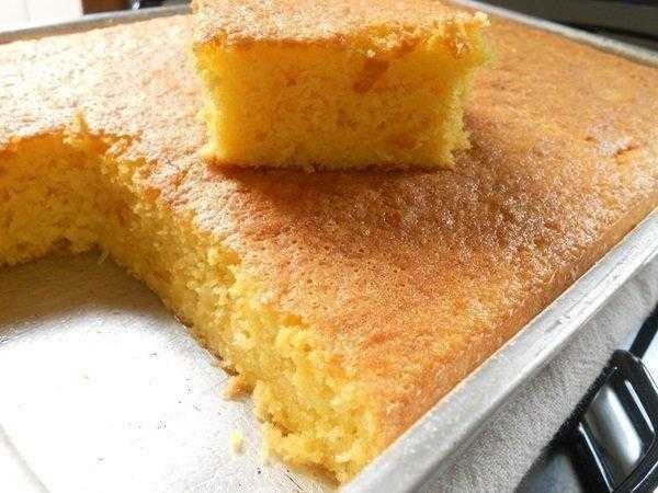Bolo de Milho em Lata de Liquidificador