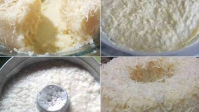 Bolo de tapioca cremoso não vai ao forno