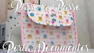 Como fazer Pasta Porta Documentos
