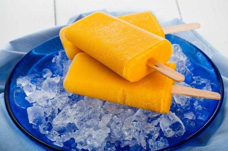 Como fazer picolé caseiro de manga