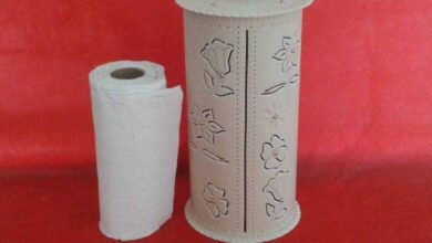 Como fazer PORTA PAPEL TOALHA em pvc