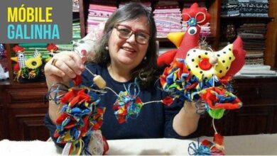 Como Fazer um Móbile de Galinhas