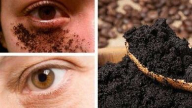 Creme anti olheiras e antirrugas de café