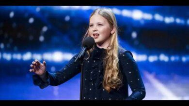 Menina tímida encanta jurados quando começa a cantar