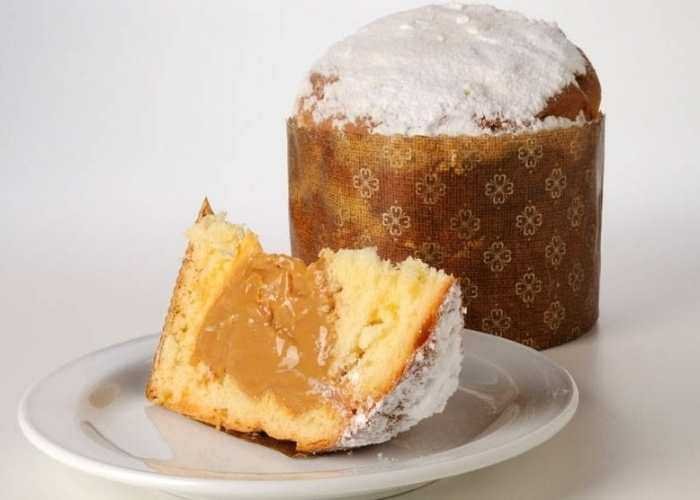 Panetone Caseiro de Doce de Leite