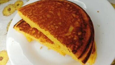 Pão de Fubá Super Fofinho - Feito na Frigideira