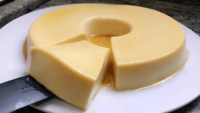 Pudim 4 Leites sem Ovos e sem Forno