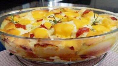 Receita de Batata Ao Forno com Pepperoni