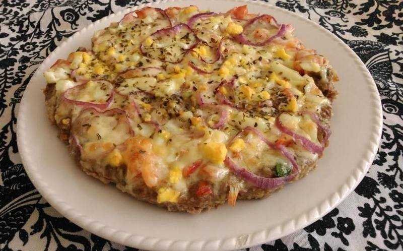 Receita de Pizza de Carne Moída