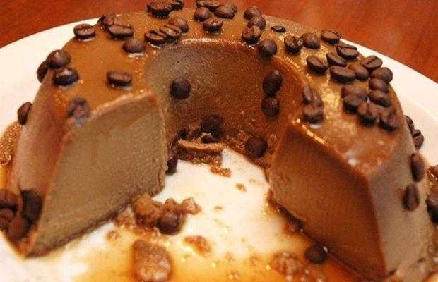 receita de pudim de cafe de micro ondas