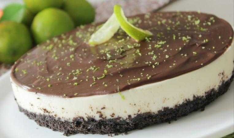 Torta de Limão com Chocolate