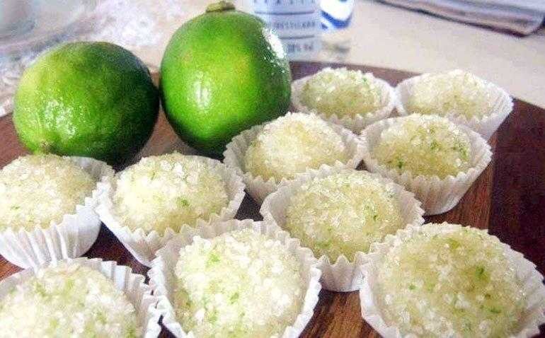Veja como fazer brigadeiro de caipirinha