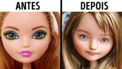 Artista retira a maquiagem de bonecas e as recria com rostos realistas