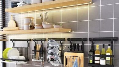 Escorredor de louça de parede