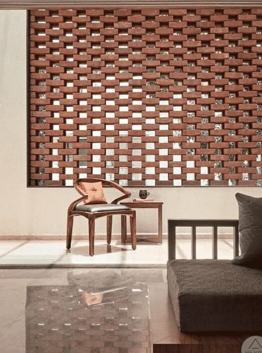 Ideias de Muros feitos com tijolinho