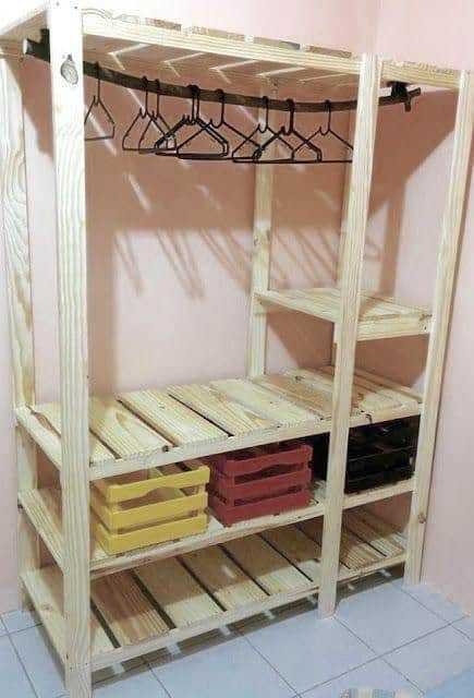 como fazer móveis com pallet