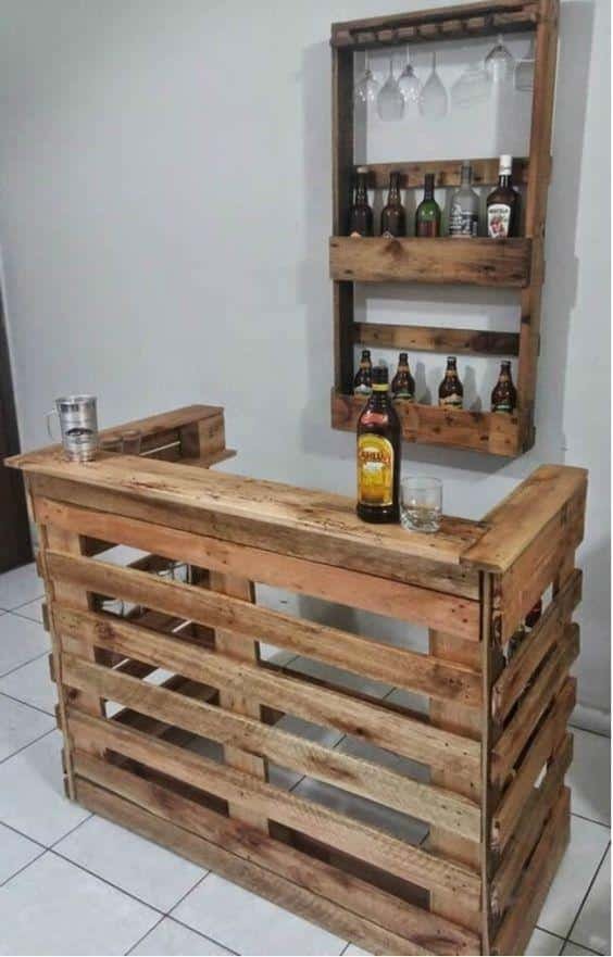 como fazer móveis com pallet