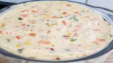 Salada de Maca com Maionese