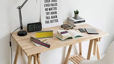 Luminária de mesa para estudo