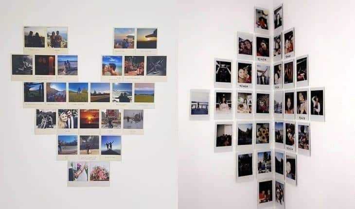 decoração com fotos