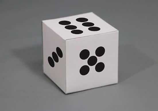 Dado de papel