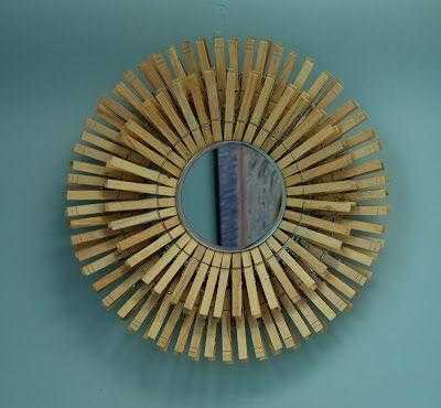 linda guirlanda de madeira