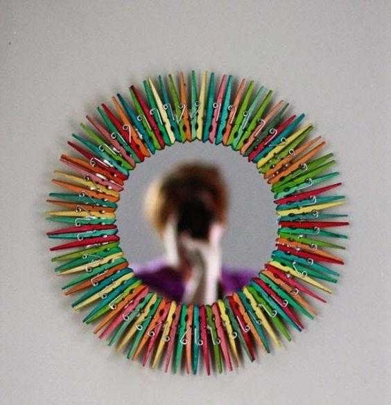 linda guirlanda de madeira