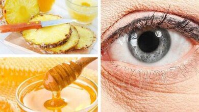 Máscara de abacaxi caseira para rugas sob os olhos