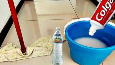 Pasta de dente para passar pano no chão, piso limpo e brilhando