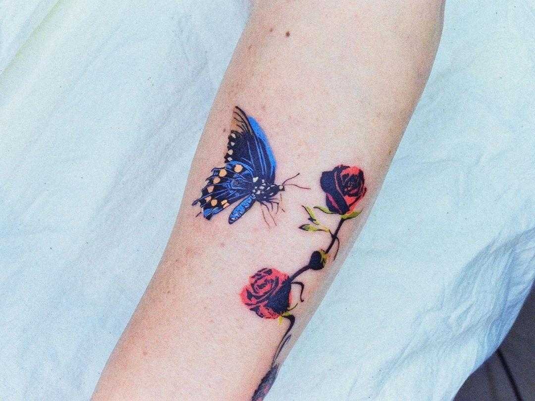 1594227064 345 70 opcoes de Tatuagem de Borboleta ideais para voce