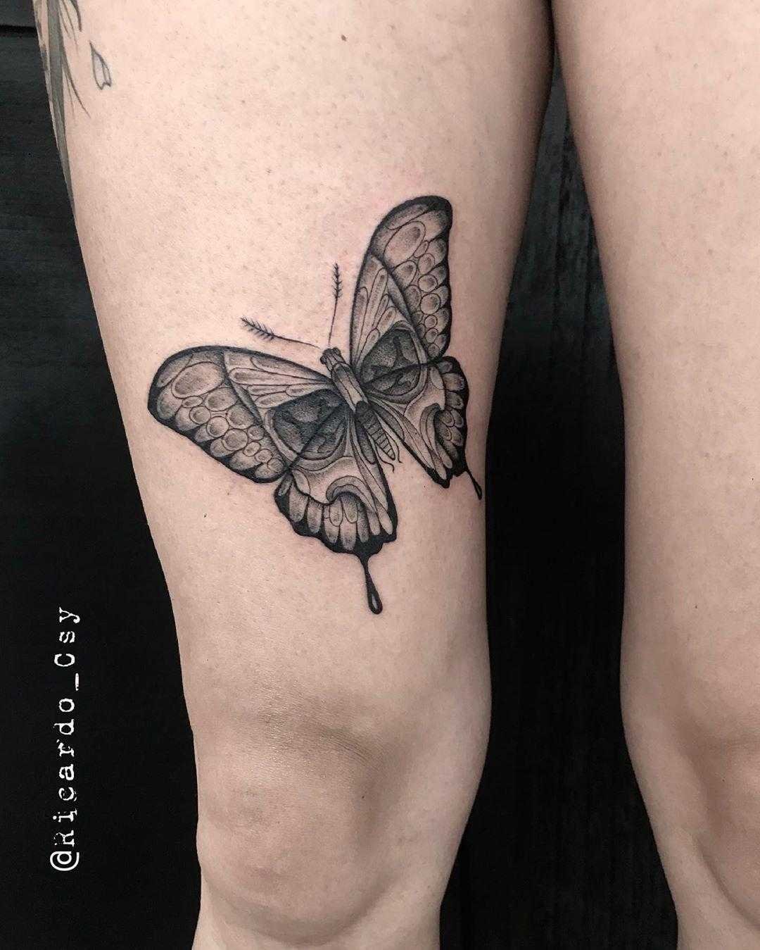 1594227075 123 70 opcoes de Tatuagem de Borboleta ideais para voce