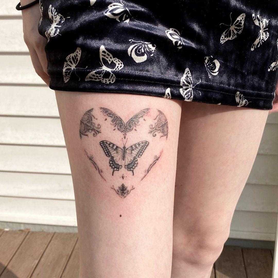 1594227076 19 70 opcoes de Tatuagem de Borboleta ideais para voce