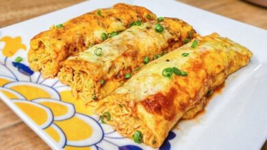 Receita de Panquecas de Frango