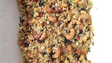 Receita de Farofa com Castanhas