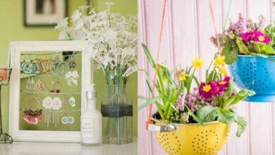 15 ideias incríveis para reutilizar objetos antigos
