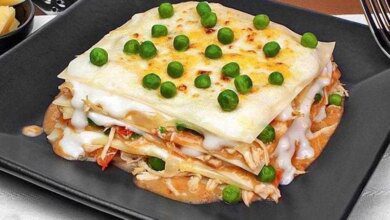 lasanha de frango com dois molhos 2