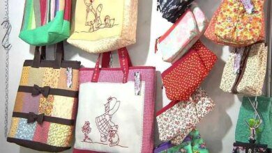 Como Fazer Bolsa de Retalhos Artesanal