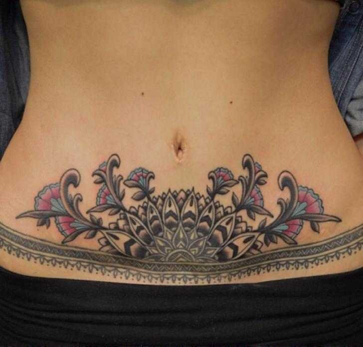 11 Tatuagens que transformam cicatrizes indesejadas em arte kl 3