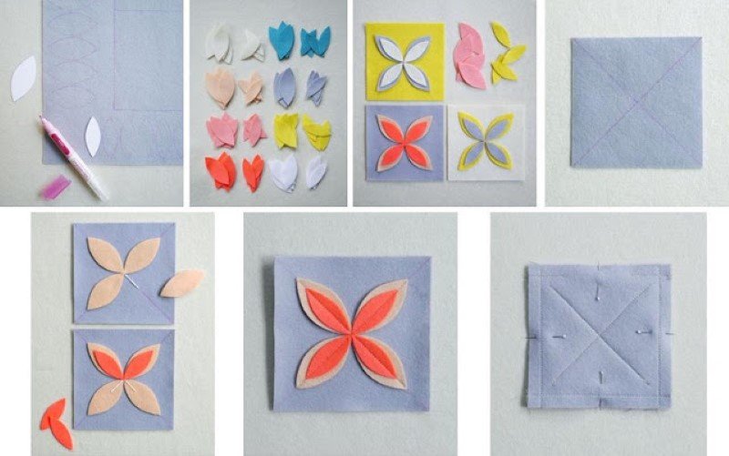 Passo a passo sachê perfumado de feltro