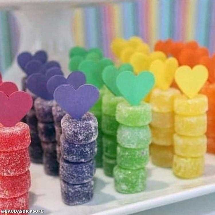 22 Ideias de lembracinhas comestiveis para se inspirar 1